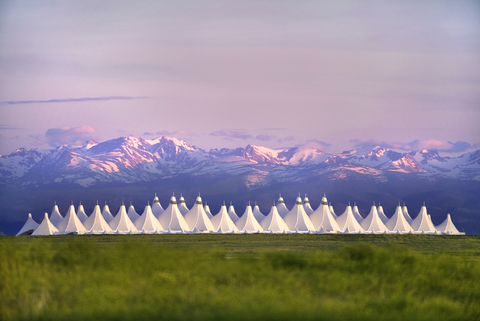 Denver International Airport. Designed by Fentress Architects.